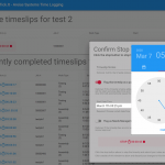 Confirm Stop Timeslip Confirm Stop Timeslip